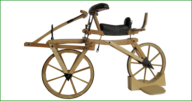 Loopfiets uit 1825